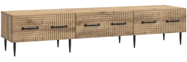 vidaXL TV-Schränk Artisan-Eiche 147 x 34,5 x 30 cm Holzwerkstoff 894944