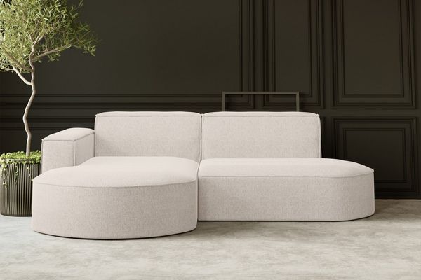 Kaiser Möbel Ecksofa Designer MODENA STUDIO L stoff Poso, Neve, Quelle