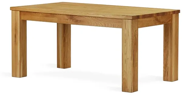 Juria Esstisch braun Eiche massiv 160cm x 90cm x 76cm