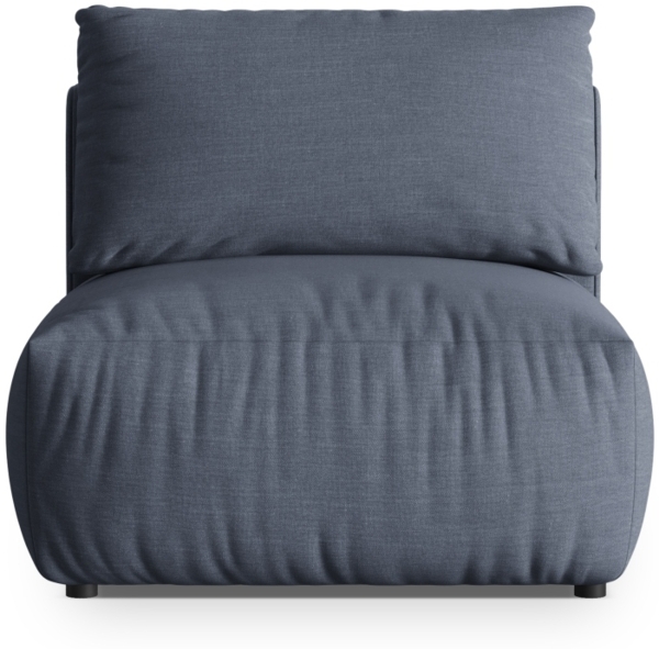 Micadoni Modul Chris 1-Sitzer Strukturierter Stoff Hellgrün