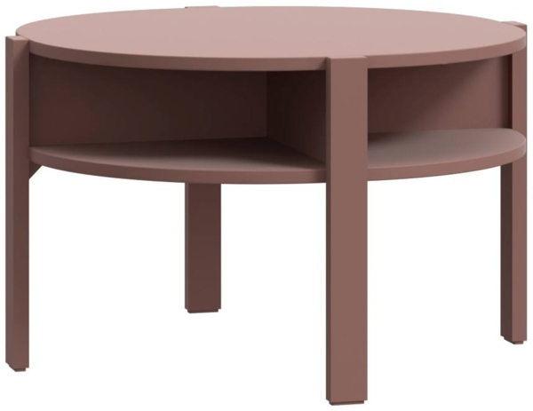 Couchtisch TOBAGO rund Ø 75 cm Terracotta, von Forte