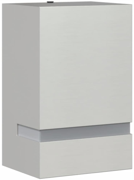 vidaXL Außenwandleuchte Silbern Edelstahl 4006332