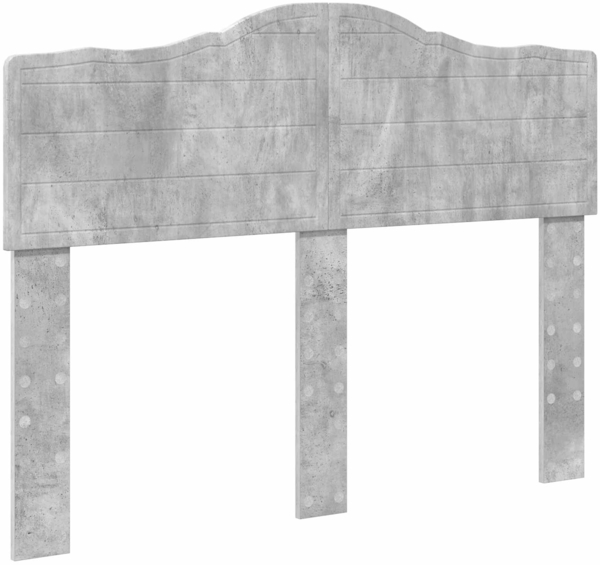 vidaXL Aufbewahrungsbett Beton Grau 135x190 cm Holzwerkstoff 3413106 Bild 6