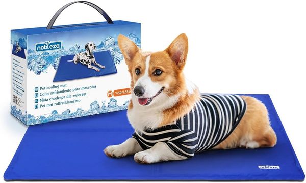 nobleza Hundematte Kühlmatte Hunde Selbstkühlend Welpe Katzenbett Kühlmatratze
