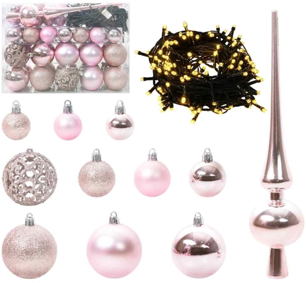 vidaXL Künstlicher Weihnachtsbaum Grün und Weiß 150 cm PVC und Metall 3395741 Bild 4