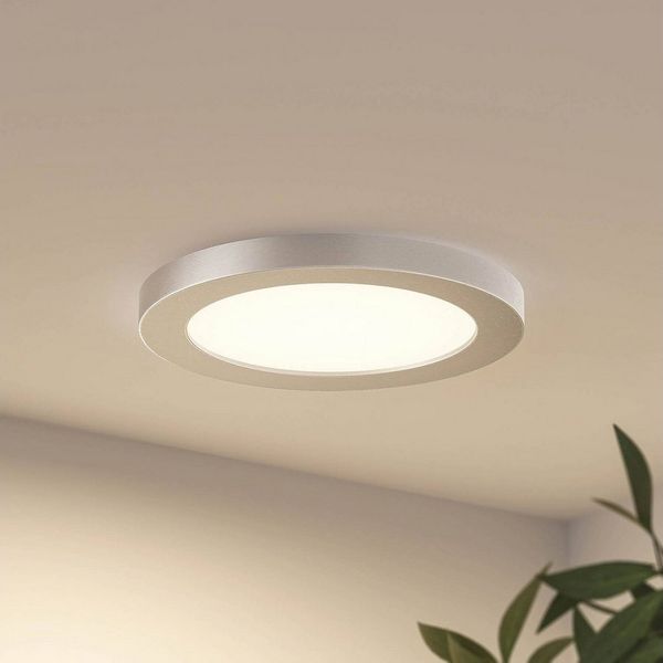Prios Deckenleuchte Aureka, 1 x 6/12/18 W LED, Farbwechsel warmweiß / tageslicht