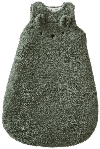 vertbaudet Babyschlafsack Baby Winterschlafsack GRÜNER WALD, Ärmel abnehmbar, Winterschlafsack, 3 TOG