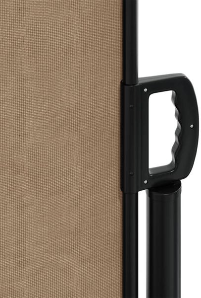 vidaXL Seitenmarkise Ausziehbar Taupe 120x600 cm 4004499 Bild 8