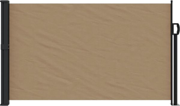 vidaXL Seitenmarkise Ausziehbar Taupe 120x600 cm 4004499 Bild 3