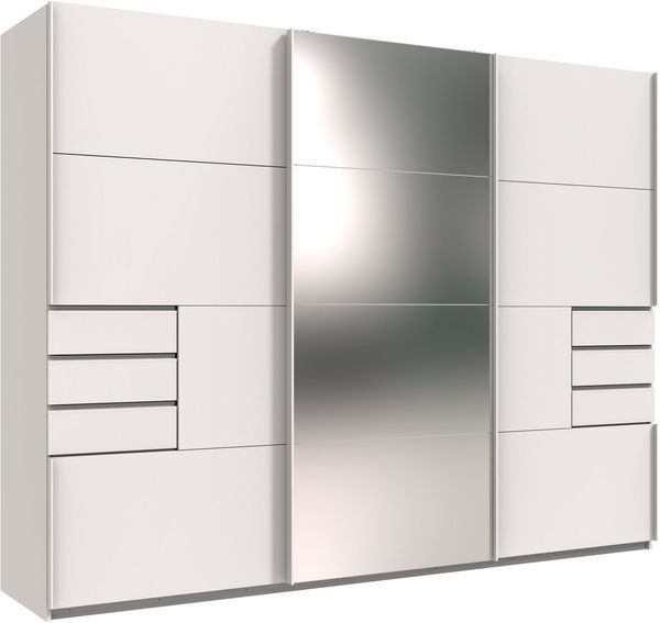 Wimex Schwebetürenschrank Saigon mit Spiegeltür, 3 Türen, 270cm breit