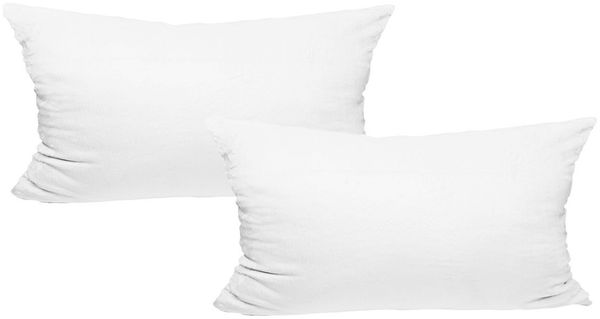 JACK Kissenbezüge 2er Set Kissenhülle Teddy Flausch Plüsch, (2 Stück), super flauschig, Couchkissen
