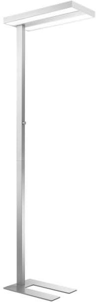 Alco LED-Stehleuchte 9080 Aluminium silber