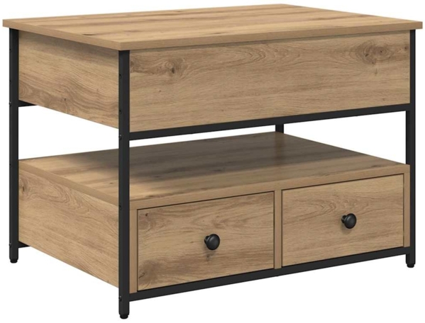 vidaXL Couchtisch Artisan-Eiche 70 x 50 x 54,5 cm Holzwerkstoff 883049