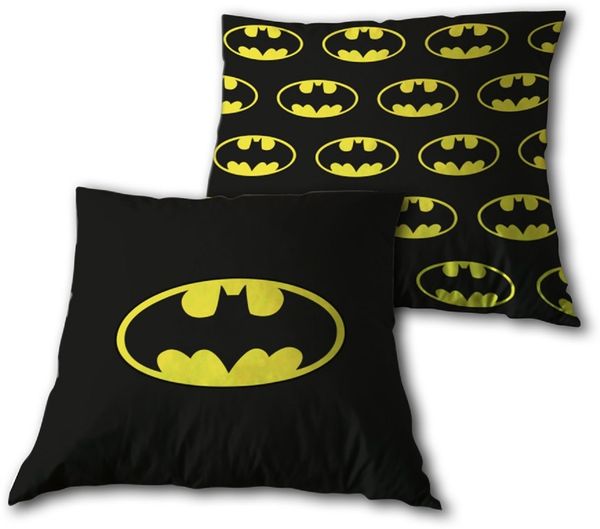 Batman Velboa Dekokissen – Perfektes Couchkissen für Kinder & Erwachsene (1 Stück)