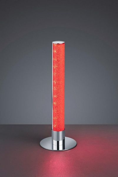 Reality Leuchten Tischleuchte EMILA, Dimmfunktion, LED fest integriert, LED Tischlampe mit RGBW Farbwechsel, dimmbar über Fernbedienung