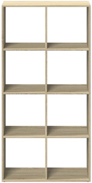 vidaXL Raumteiler-Bücherregal Sonoma-Eiche 69,5x29x137,5 cm 858023 Bild 5