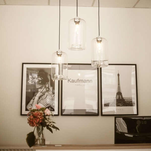 s.luce Cruet Glas-Pendelleuchte Up & Low Rauch Bild 12