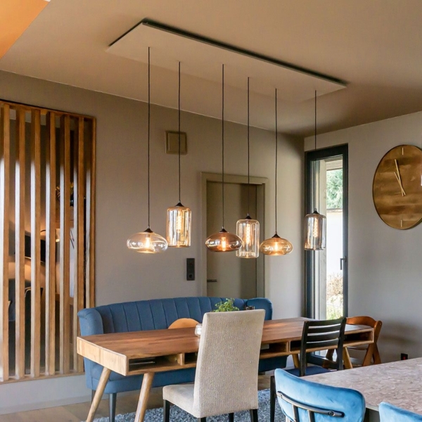 s.luce Cruet Glas-Pendelleuchte Up & Low Rauch Bild 6