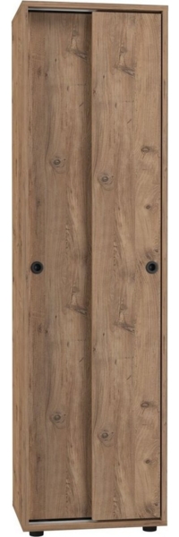 VCM Büroschrank Ulas 919825 Honig-Eiche H. 168 x B. 49 x T. 38 cm