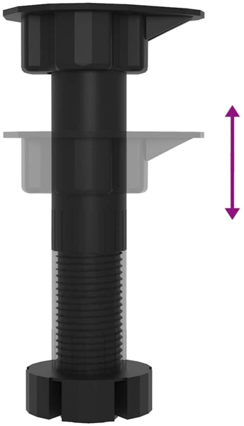 vidaXL Herdumbauschrank Lucca Braun Eichen-Optik Holzwerkstoff 853764 Bild 6
