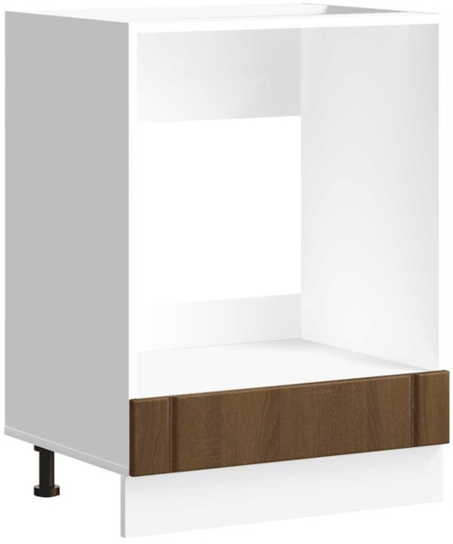 vidaXL Herdumbauschrank Lucca Braun Eichen-Optik Holzwerkstoff 853764 Bild 1