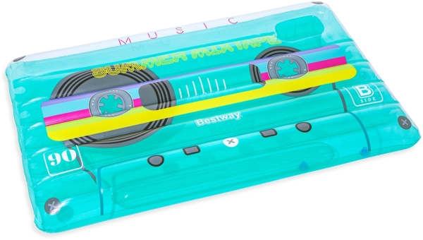 Bestway Retro Beats™ Luftmatratze, PVC grün, 174x117 cm