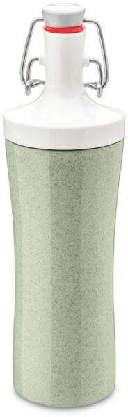 Koziol Plopp To Go Trinkflasche, Trink Flasche, Outdoorflasche, Getränkflasche, Wasserflasche, Kunststoff, Organic Green / Forest Green, 25. 3 cm, 3796314