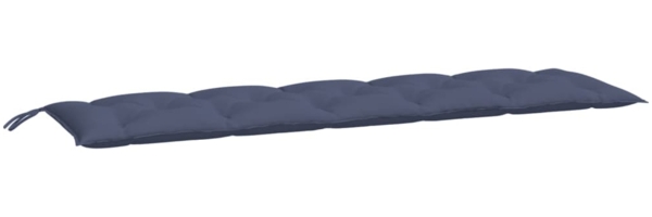 vidaXL Gartenbank-Auflagen 2 Stk. Marineblau 180x50x7 cm Oxford-Gewebe 379106 Bild 3