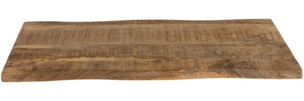 Tischplatte Baumkante Mango massiv 120 x 40 cm CURTIS 137602732