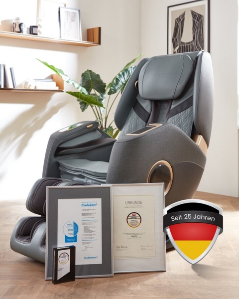WELCON Massagesessel Massagesessel EASYRELAXX PLUS, Heizung, Ganzkörpermassage, mit Relaxfunktion, Knetmassage, Klopfmassage, Rollenmassage Bild 5