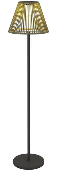 Outsunny LED Solarleuchte mit Lichtsensor, 25 LEDs, automatisch, im Boho-Stil, IP44, Glühlampe, für Garten Balkon Außen Rasen, Ø33x135 cm
