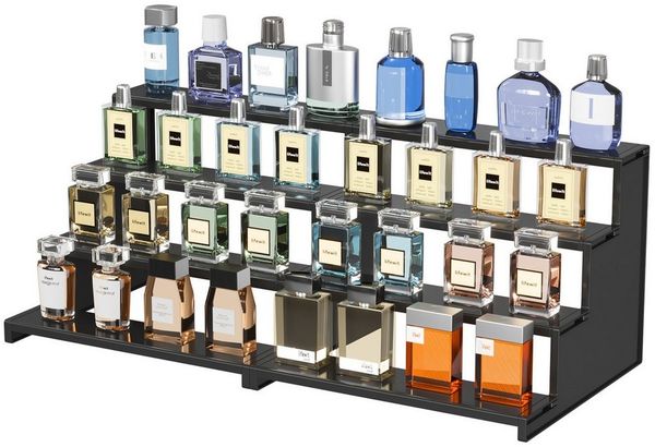 Lifewit Stufenregal Multifunktionales Regal für Kölnisch Wasser, Figuren, Sammlerstücke, 2-tlg.
