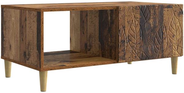 vidaXL Couchtisch Altholz 90 x 50 x 40 cm Holzwerkstoff 895193