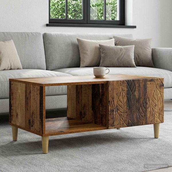 vidaXL Couchtisch Altholz 90 x 50 x 40 cm Holzwerkstoff 895193