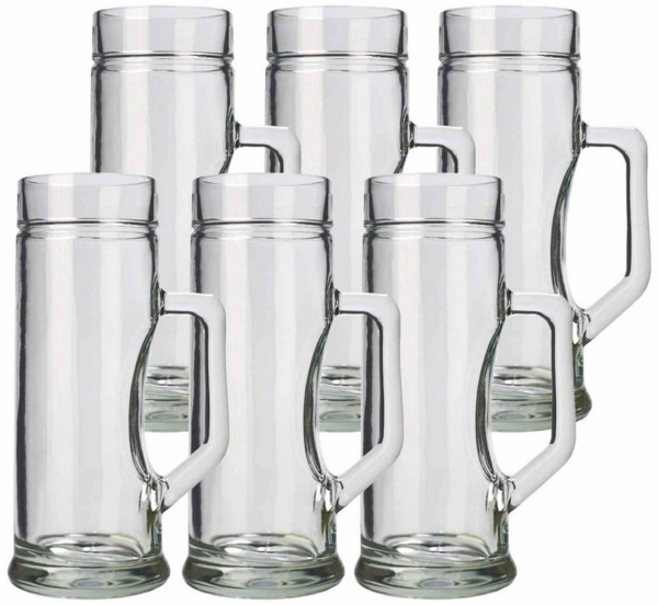 Stölzle Oberglas PREMIUM Bierkrug glatt 0,5 l 6er Set