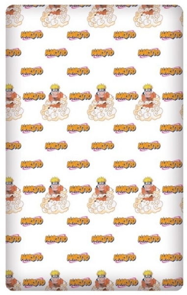 Naruto Spannbettlaken 90x200 cm – Baumwolle – Kinderbett Bezug