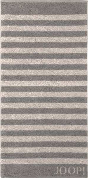 JOOP Handtuch-Serie Classic Stripes | Badetuch 80x200 cm | graphit