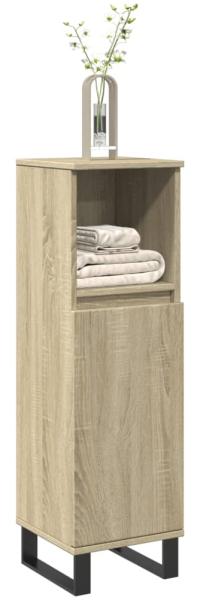 vidaXL Badschrank Sonoma-Eiche 30x30x100 cm Holzwerkstoff 849672