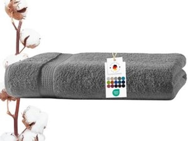 Carpe Sonno Badetücher 100x150 cm 100% Baumwolle Handtuch 500 Gramm /m2 Frottier Duschtuch, Frottier (Packung, 1-St), Extra Soft & Weich, Saugfähig, Schwer, Atmungsaktiv, schnell trocknend Bild 6