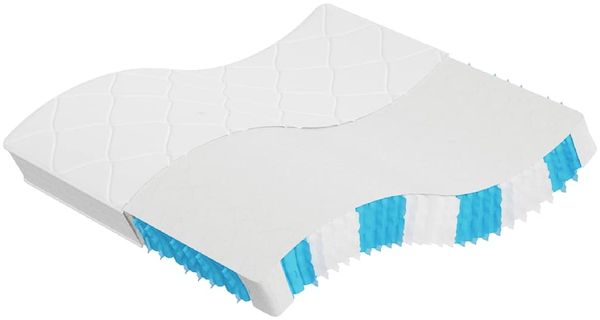 vidaXL Matratze Taschenfederkern Mittelfest 180x200 cm 3206420