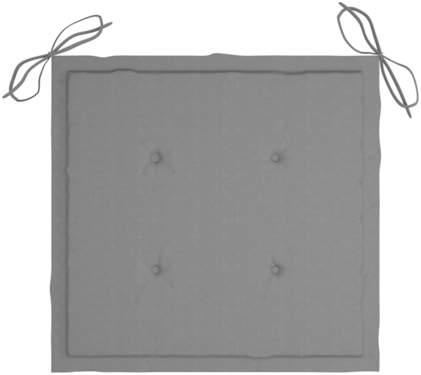 vidaXL Stapelbare Gartenstühle mit Kissen 6 Stk. Massivholz Teak 3073226 Bild 8