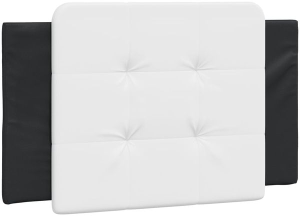 vidaXL Bettgestell ohne Matratze "Zadar" Schwarz und Weiß 90x200 cm Kunstleder 3208843 Bild 5