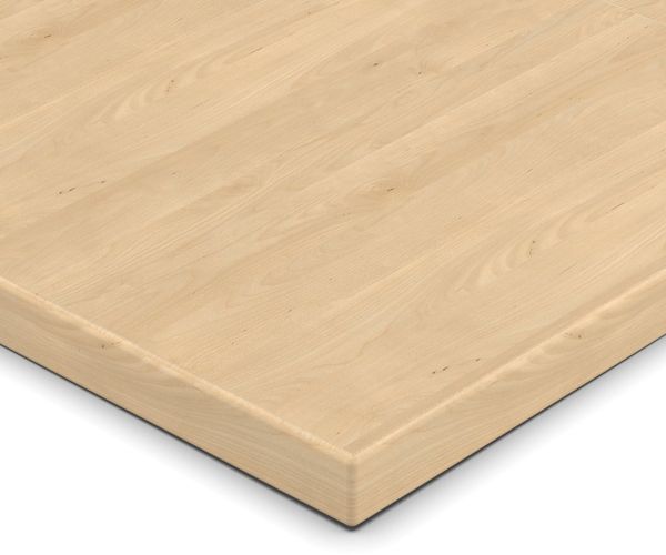 Dekor Spanplatte 19mm Tischplatte Mandal Ahorn natur H3840 ST9 mit ABS Kante Umleimer - Größe 90 x 160 cm - Höhe 1,9 cm - Farbe Mandal Ahorn Natur