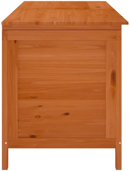 vidaXL Gartentruhe Braun 150x50x56,5 cm Massivholz Tanne 364759 Bild 5
