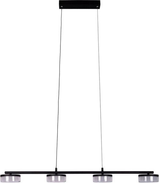 näve LED Pendelleuchte Cimo, Dimmfunktion, LED wechselbar, Warmweiß, stufenweise dimmbar per Wandschalter, Lichtfarbe warmweiß, schwarz