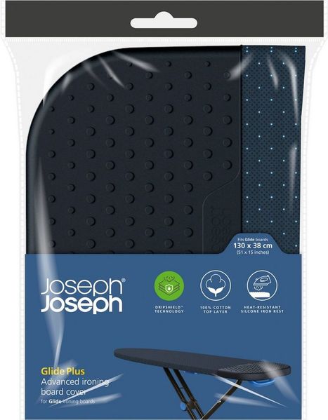 Joseph Joseph Glide Plus blau Hochwertiger Bügelbrettbezug