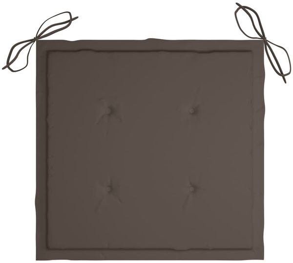vidaXL Klappbare Gartenstühle 4 Stk. mit Kissen Massivholz Akazie 3064571 Bild 6
