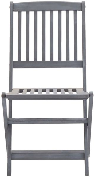 vidaXL Klappbare Gartenstühle 4 Stk. mit Kissen Massivholz Akazie 3064571 Bild 10