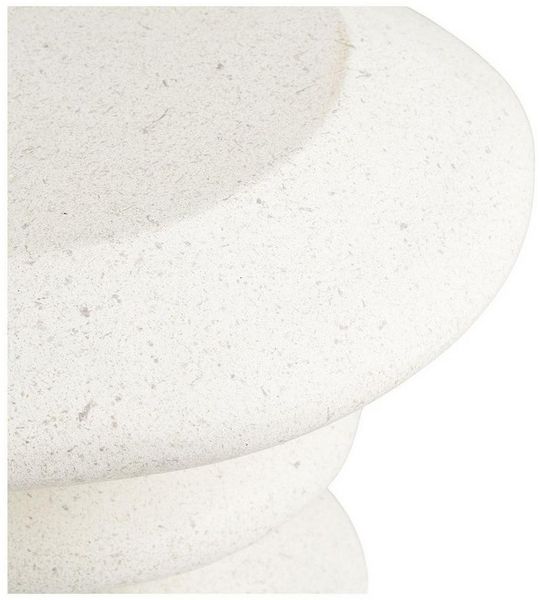 ebuy24 Couchtisch Inge Couchtisch Beistelltisch Ø36cm weiß.