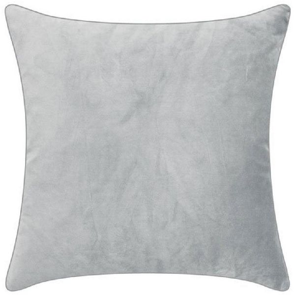 PAD Kissenhülle Samt Elegance Hellgrau (40x40 cm) 10081